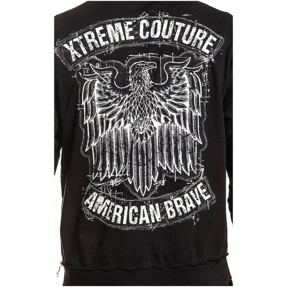 Xtreme Couture By AFFLICTION Men Hoodie CLUB CHAPTER - Picture 15 of 15